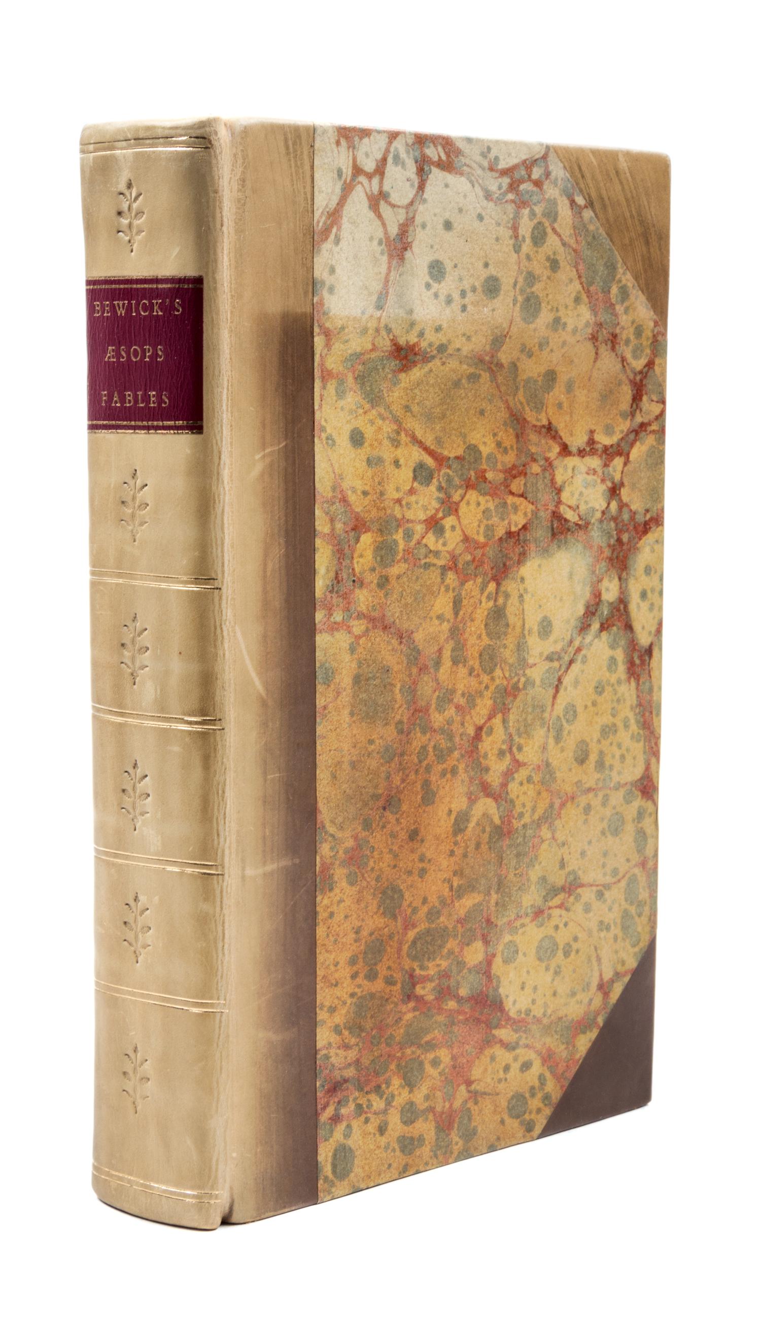 (BEWICK, THOMAS) AESOP. The Stories. Newcastle, 1818. First edition, signed with thumbprint.