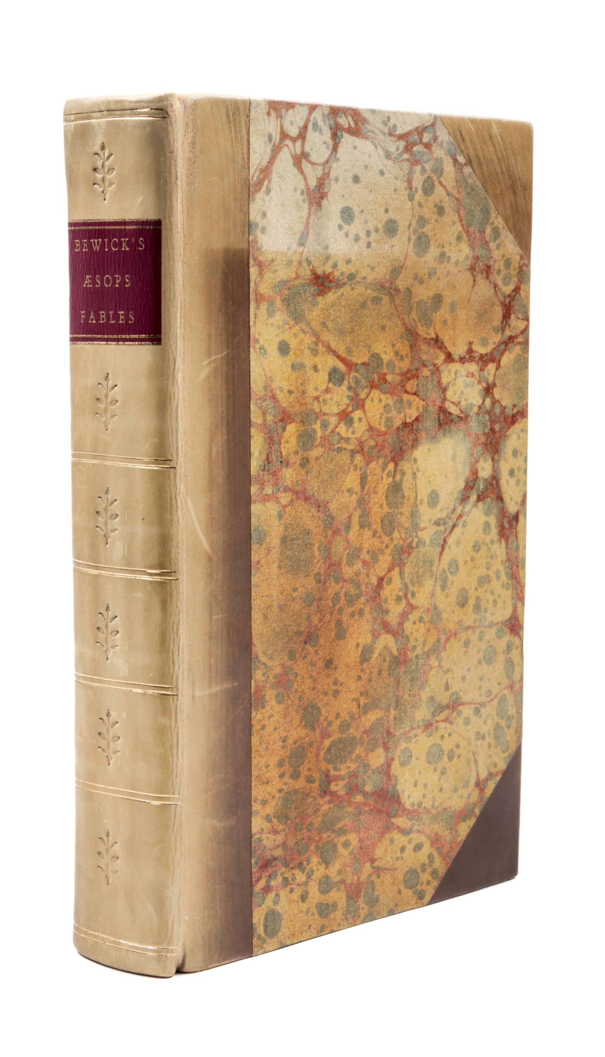 (BEWICK, THOMAS) AESOP. The Stories. Newcastle, 1818. First edition, signed with thumbprint.