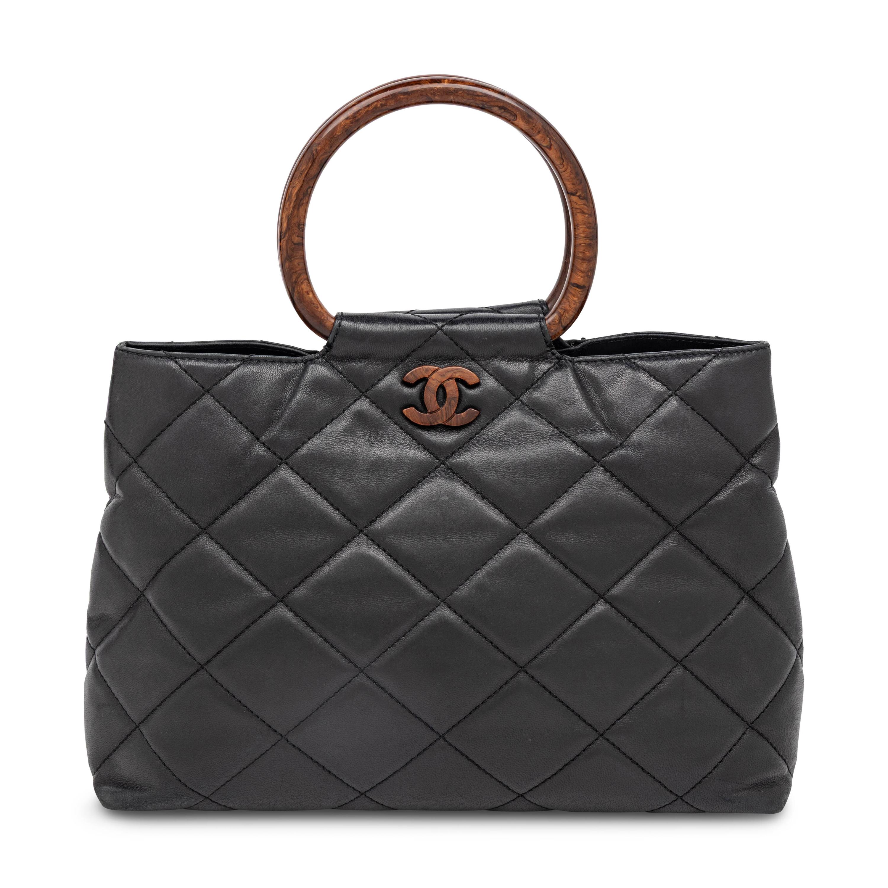 Chanel, Wooden Handle Handbag