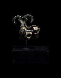 A Luristan Bronze Ibex