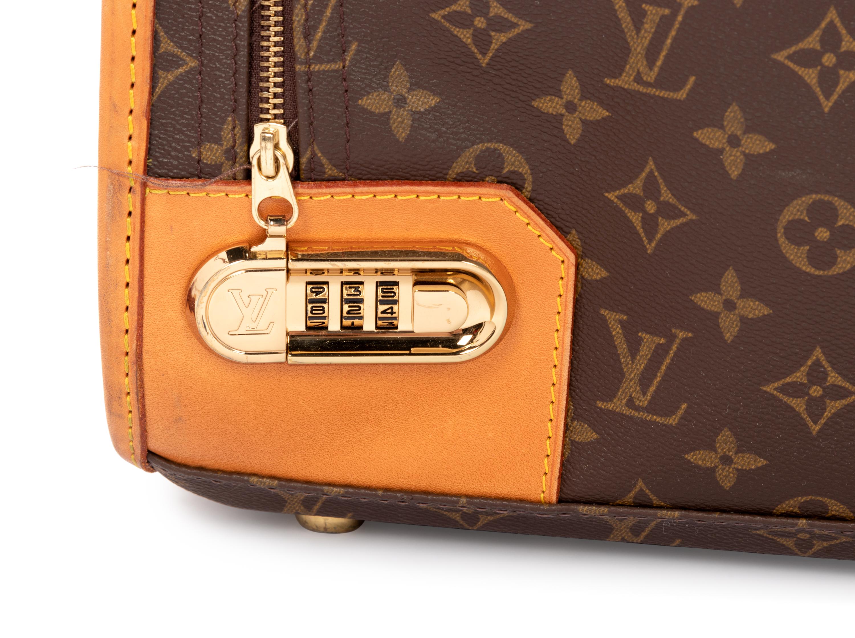 Three Louis Vuitton Suitcases, 1970-1980s