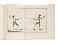 McARTHUR, John (1755-1840). The Army and Navy Gentleman's Companion; or a New and Complete Treatise on the Theory and Practice of Fencing . London: for J. Murray, 1784.