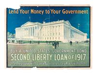 [WORLD WAR I]. A group of 3 posters promoting government bonds, comprising: