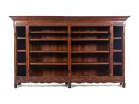 A French Provincial Walnut Bibliothèque