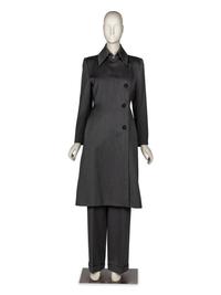 Givenchy by Alexander McQueen, Coat & Pant Ensemble, 1997