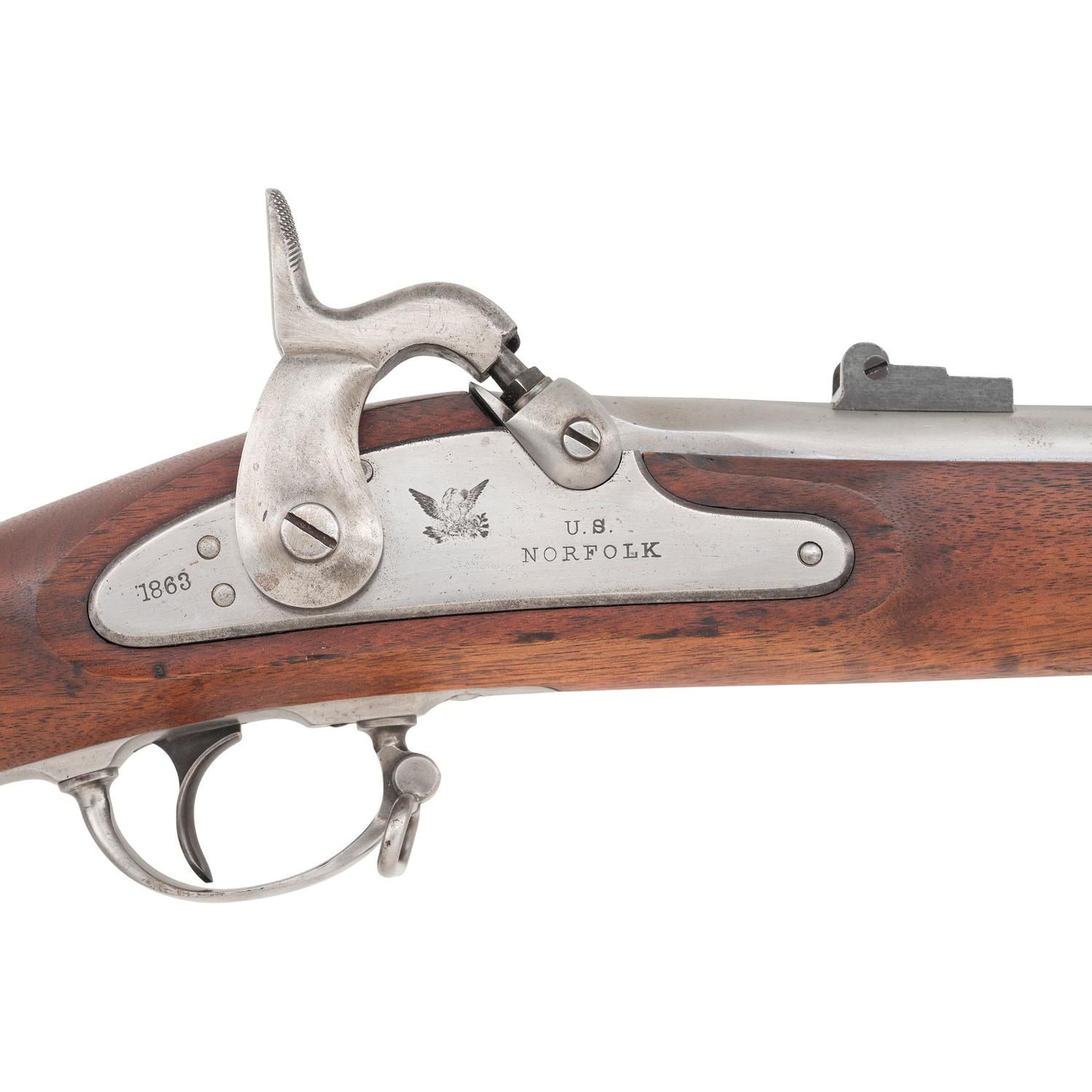 WW Welch "Norfolk" Contract US Model 1861 Rifle Musket