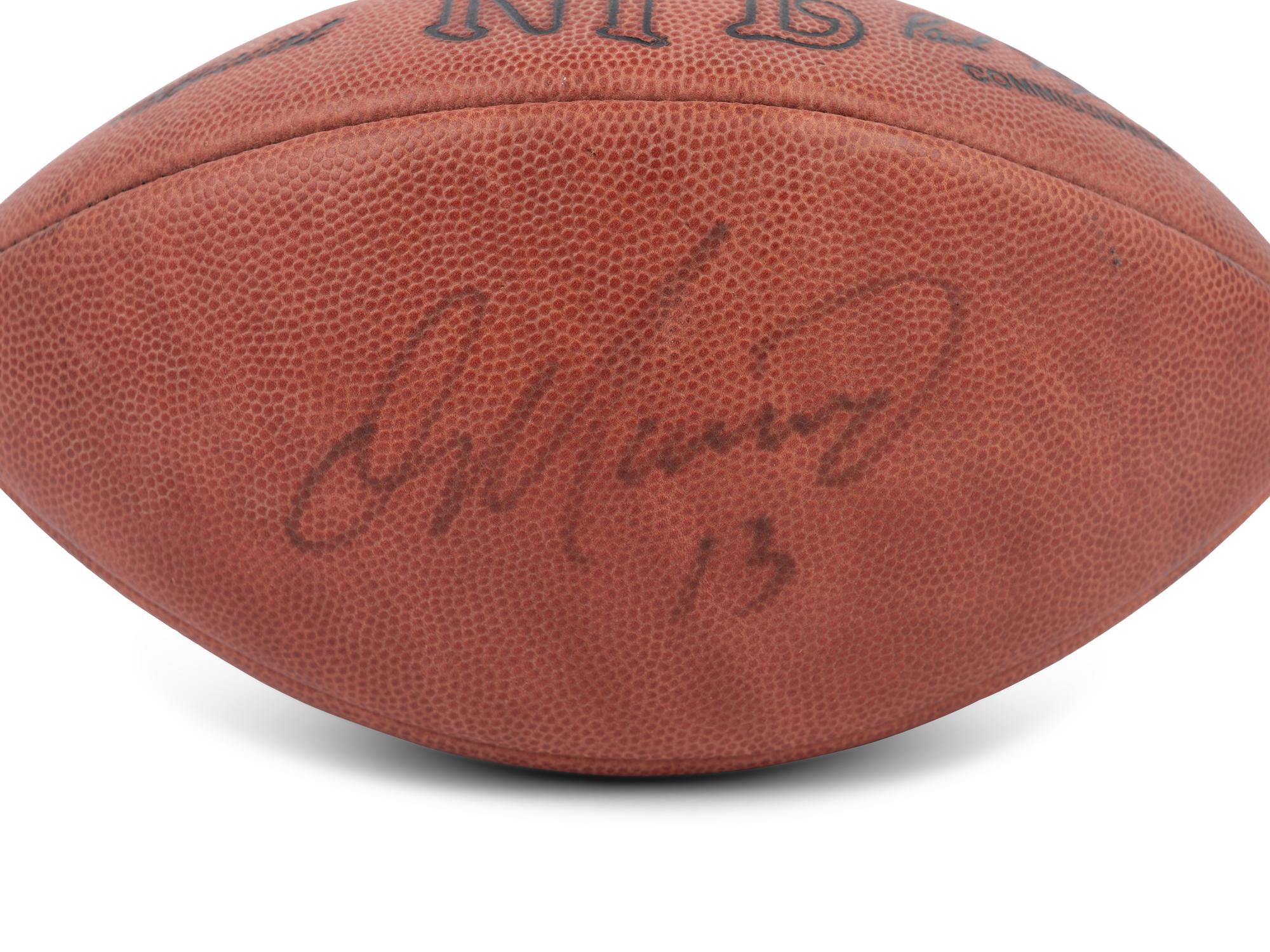 A Dan Marino Signed Autograph Wilson NFL Football (Beckett Authentication Services BAS Certified, Upper Deck Authenticated),