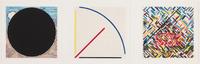 Jennifer Bartlett (American, 1941-2022) — Circle, Line, House (complete suite of three) (from Rhapsody ), 1993