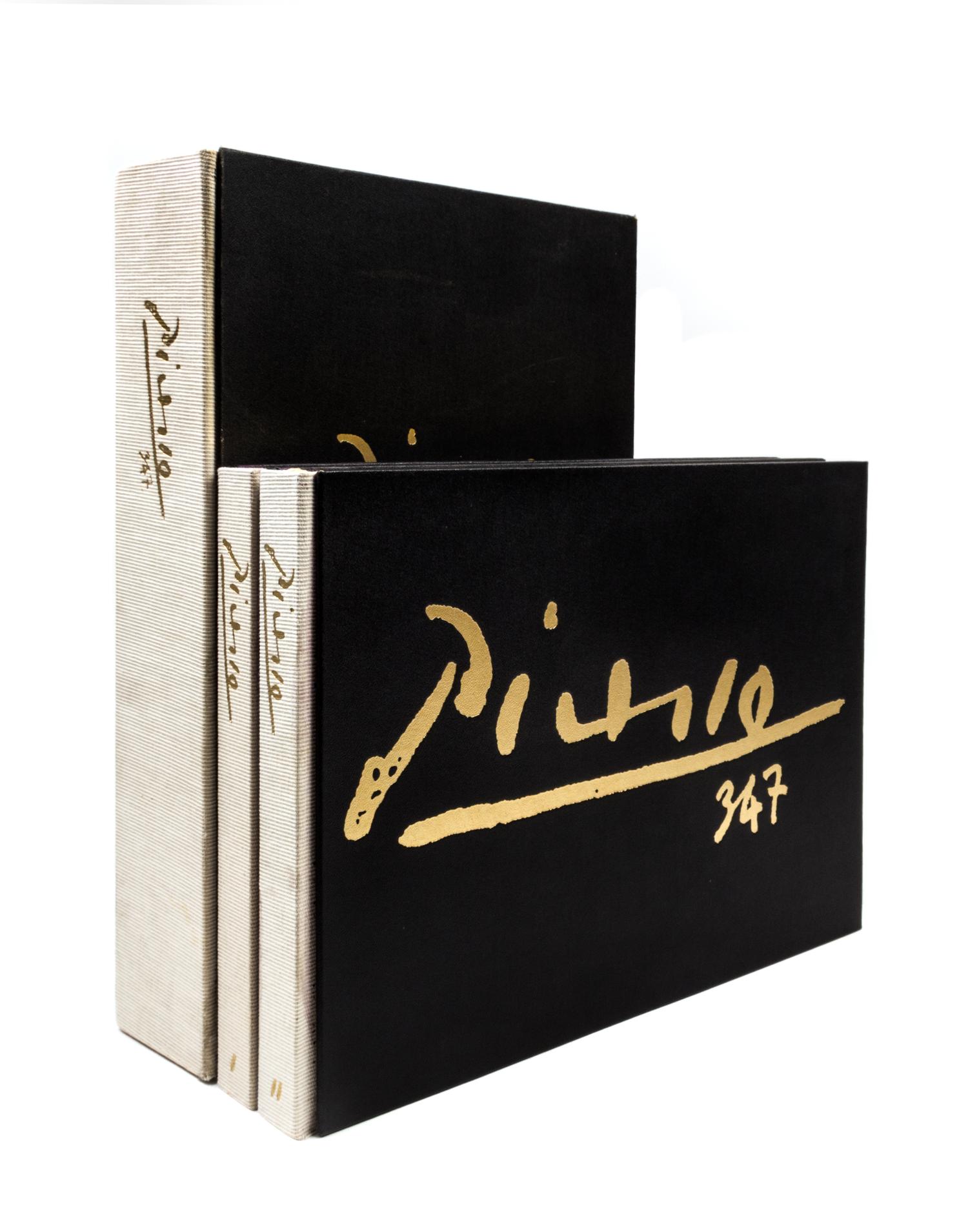 (PICASSO, PABLO) Picasso 347. New York, 1970. 2 vols.