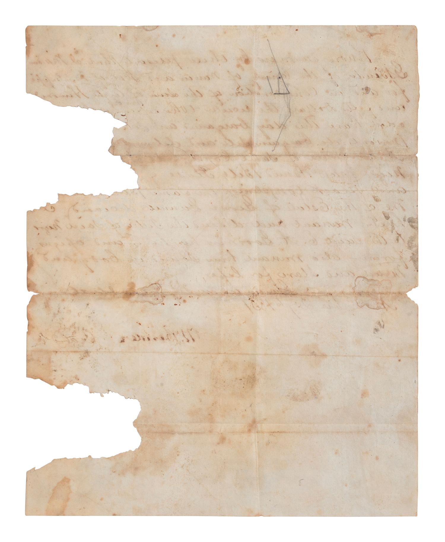 [ENSLAVEMENT & ABOLITION]. A group of 6 estate documents listing individual enslaved persons, most by name. Ca 1830-1858.