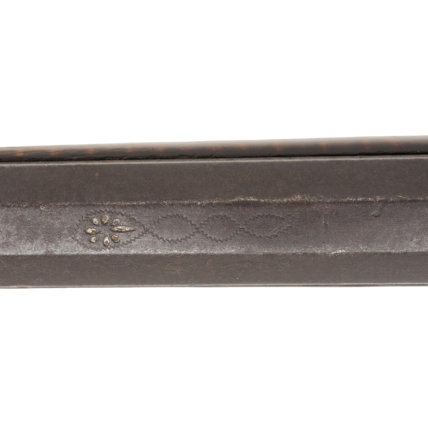 Full Stock Flintlock Rifle Signed H Gibbs