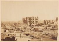 [Chicago Fire]. Smith, Joshua (1818-1891), photographer. Chicago, as seen after the great Conflagration . Washington, 1871.