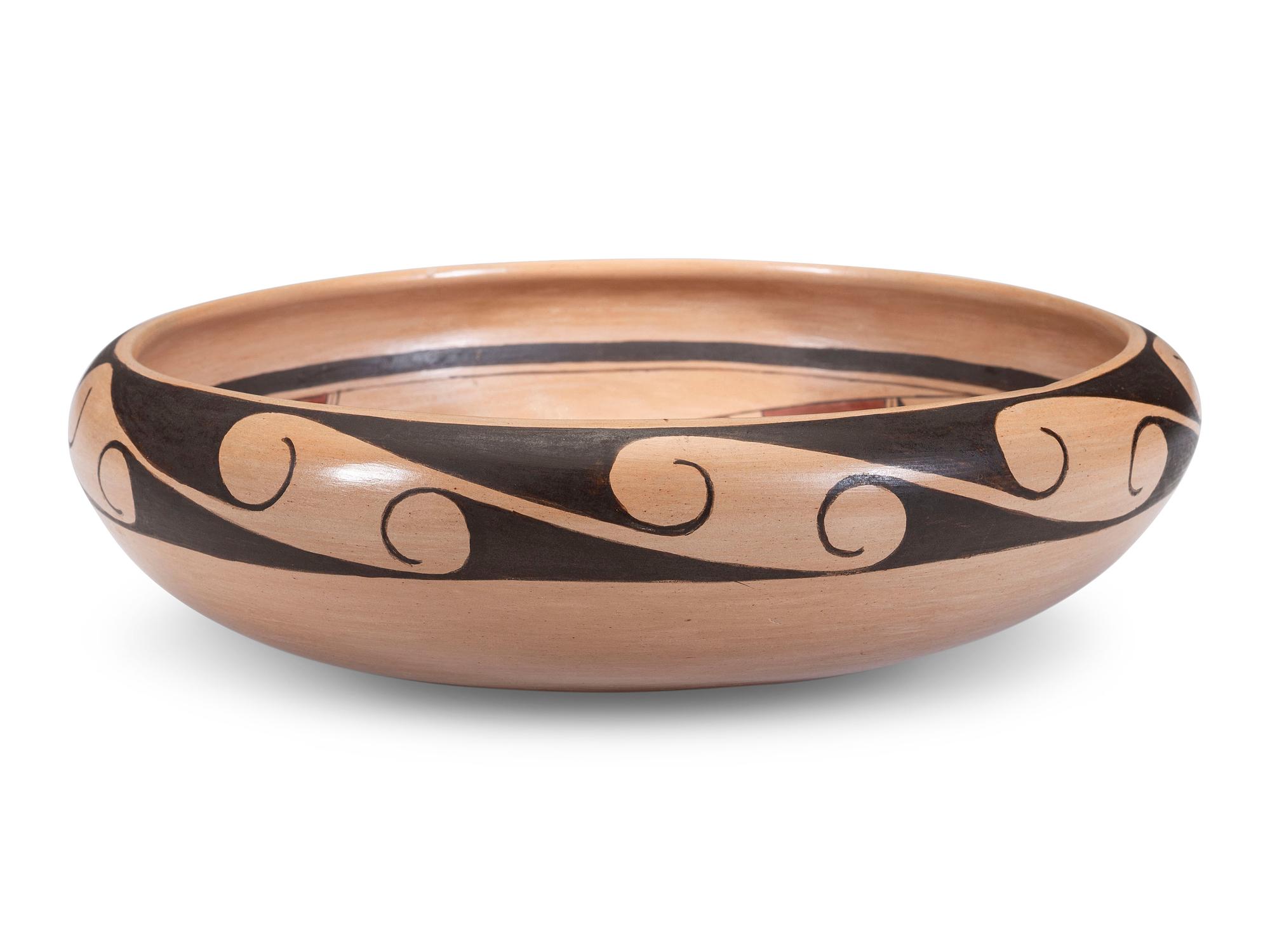 Polychrome Pottery Bowl