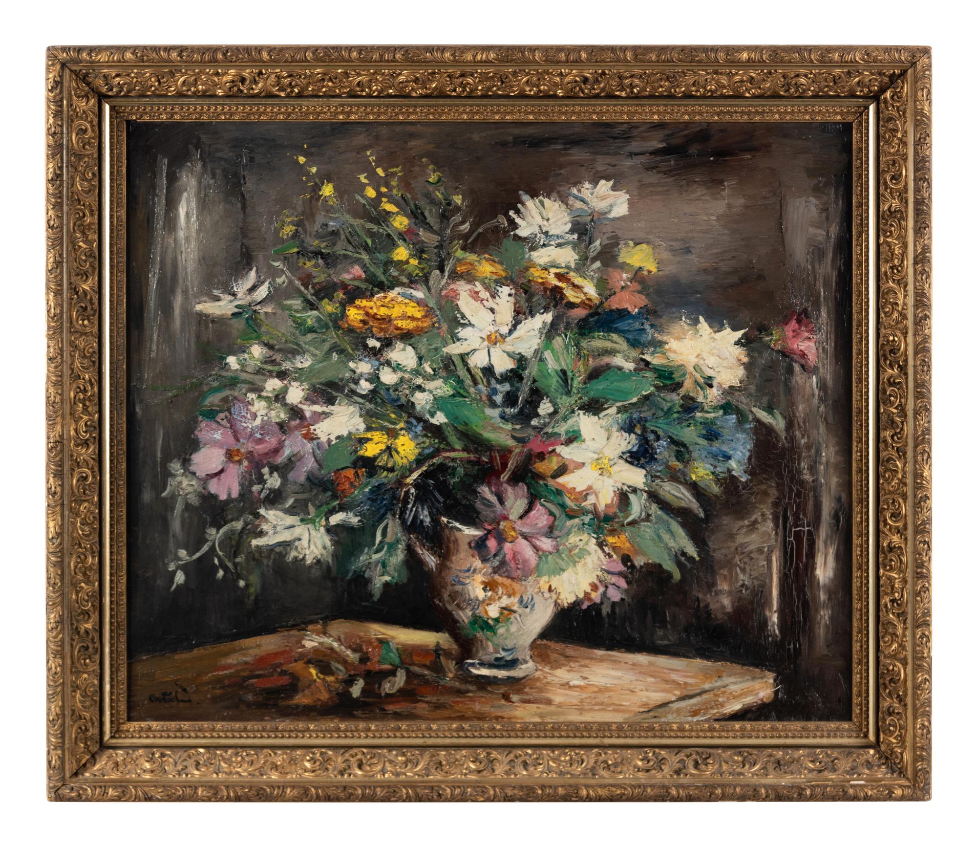 Fleurs dans un vase