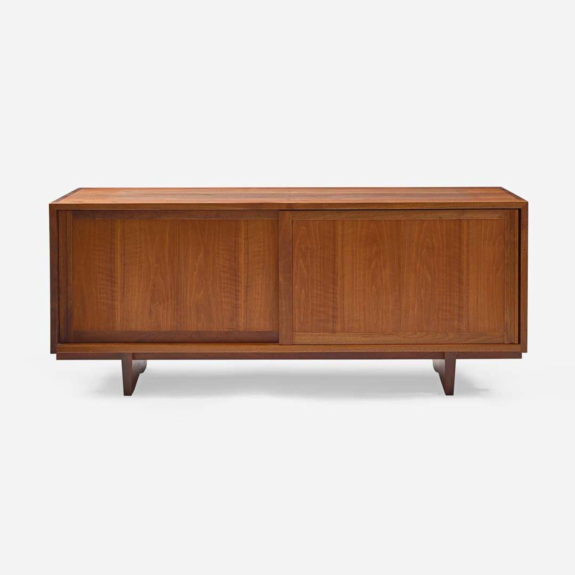 George Nakashima Special "Room Divider" Cabinet, New Hope, Pennsylvania, 1975