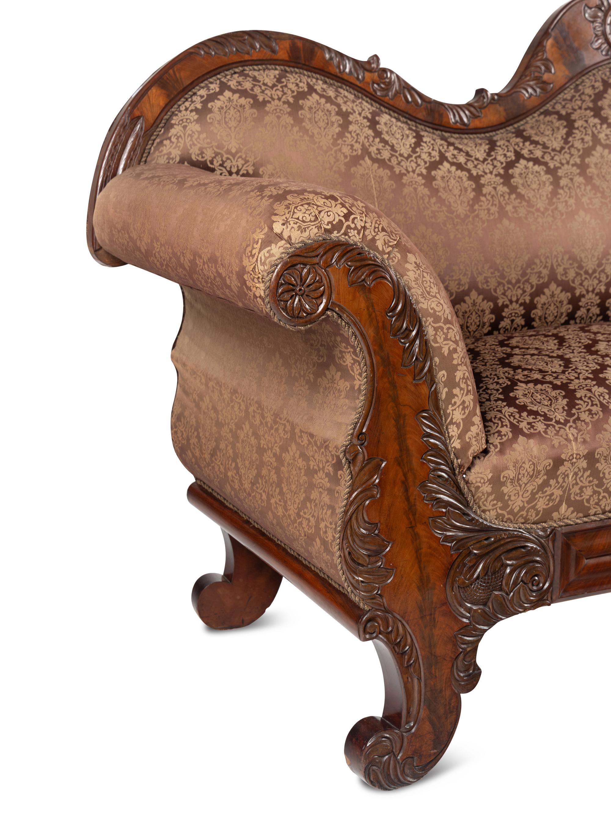 A Classical Mahogany Sofa