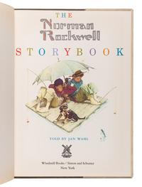 [ARTIST'S BOOK]. ROCKWELL, Norman (1894-1978), illustrator. -- MENDOZA, George. Norman Rockwell's Americana ABC. New York: Dell Publishing Co., Inc., 1975.