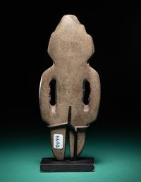 A Mezcala Metadiorite Figure with Headdress