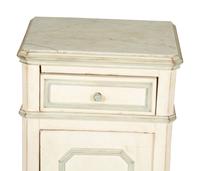 A Pair of Painted Nightstands