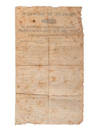 [HARRISON, William Henry]. A group of 3 broadsides related to the death and funeral of William Henry Harrison, comprising: