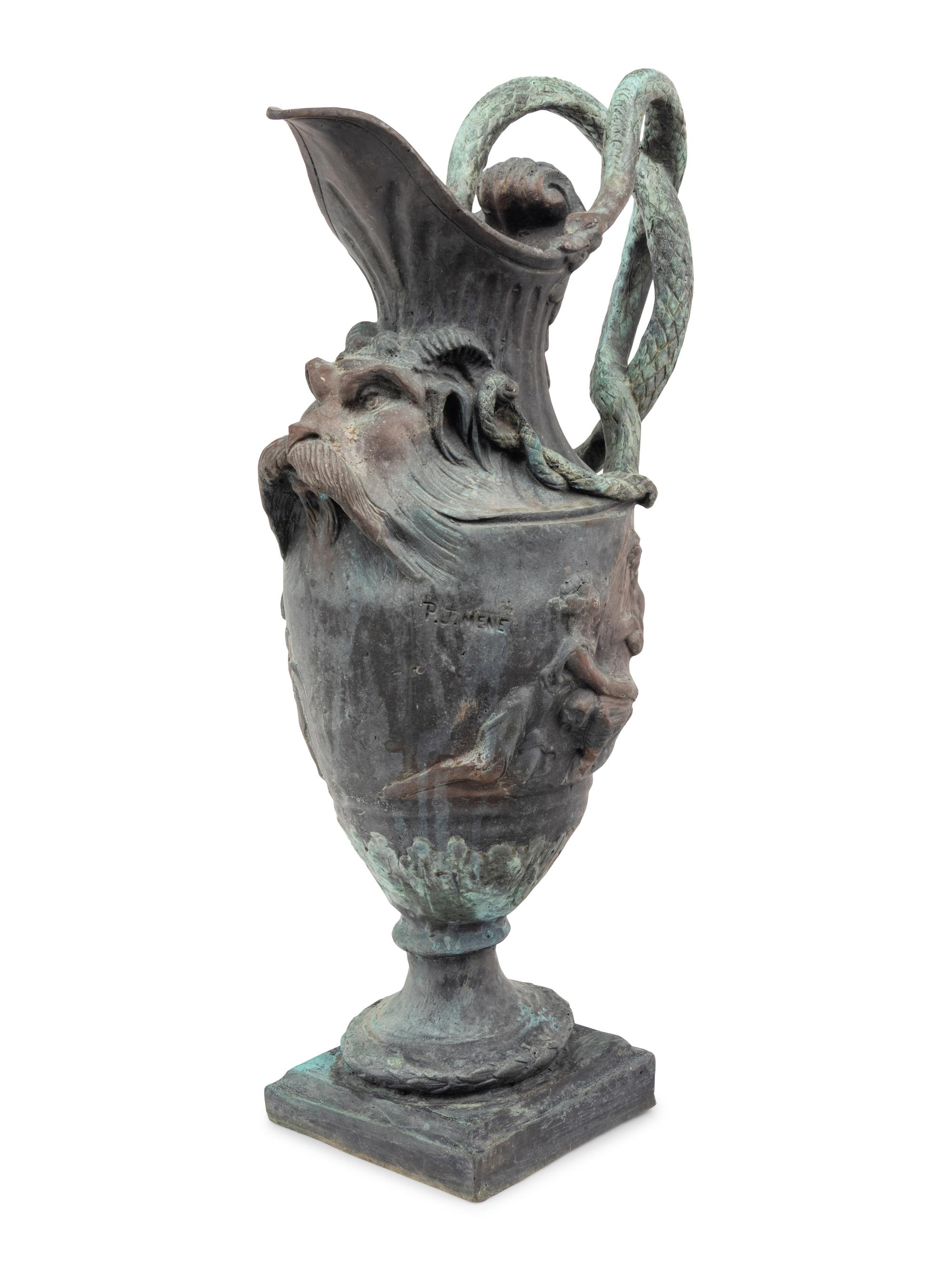 A Continental Metal Ewer