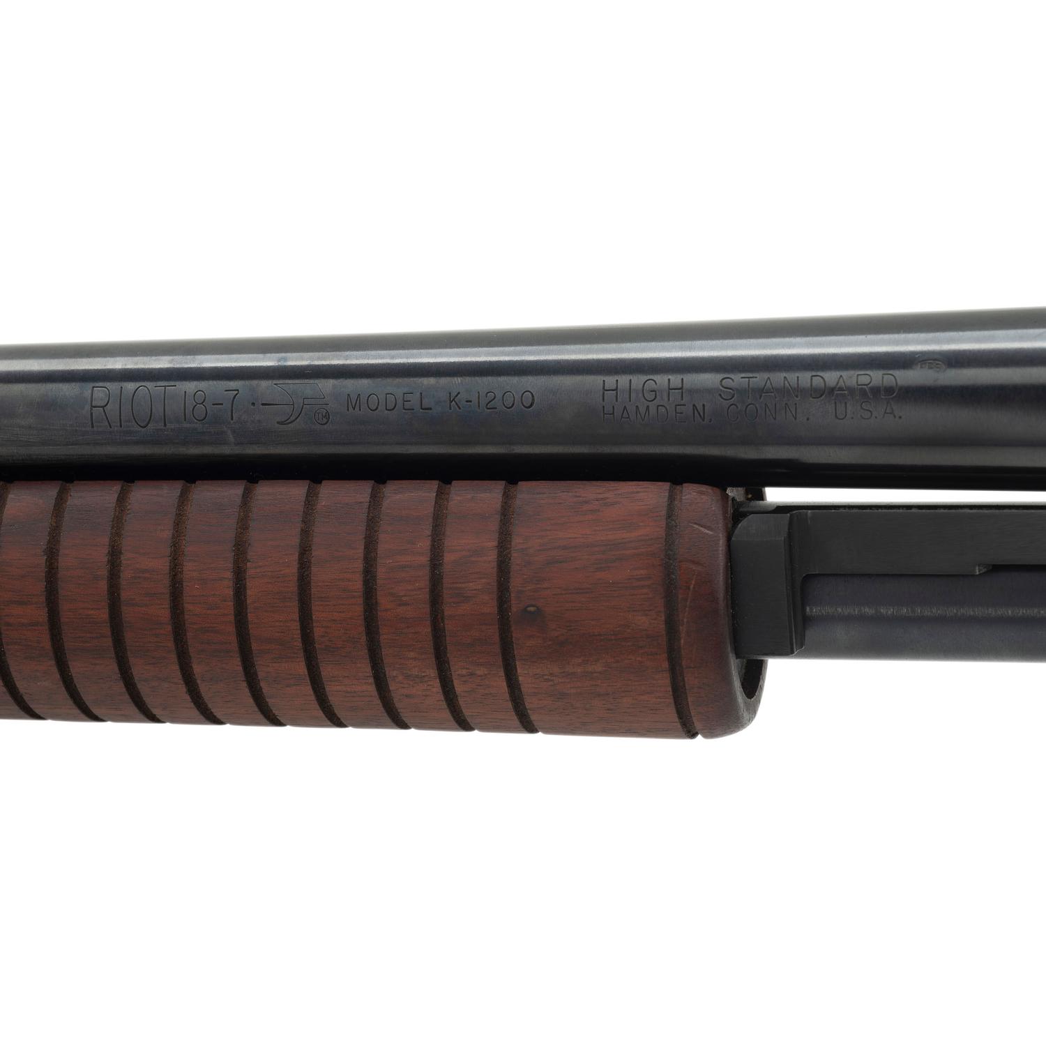 **Hi-Standard Model 18-7 K-1200 Slide Action Riot Shotgun