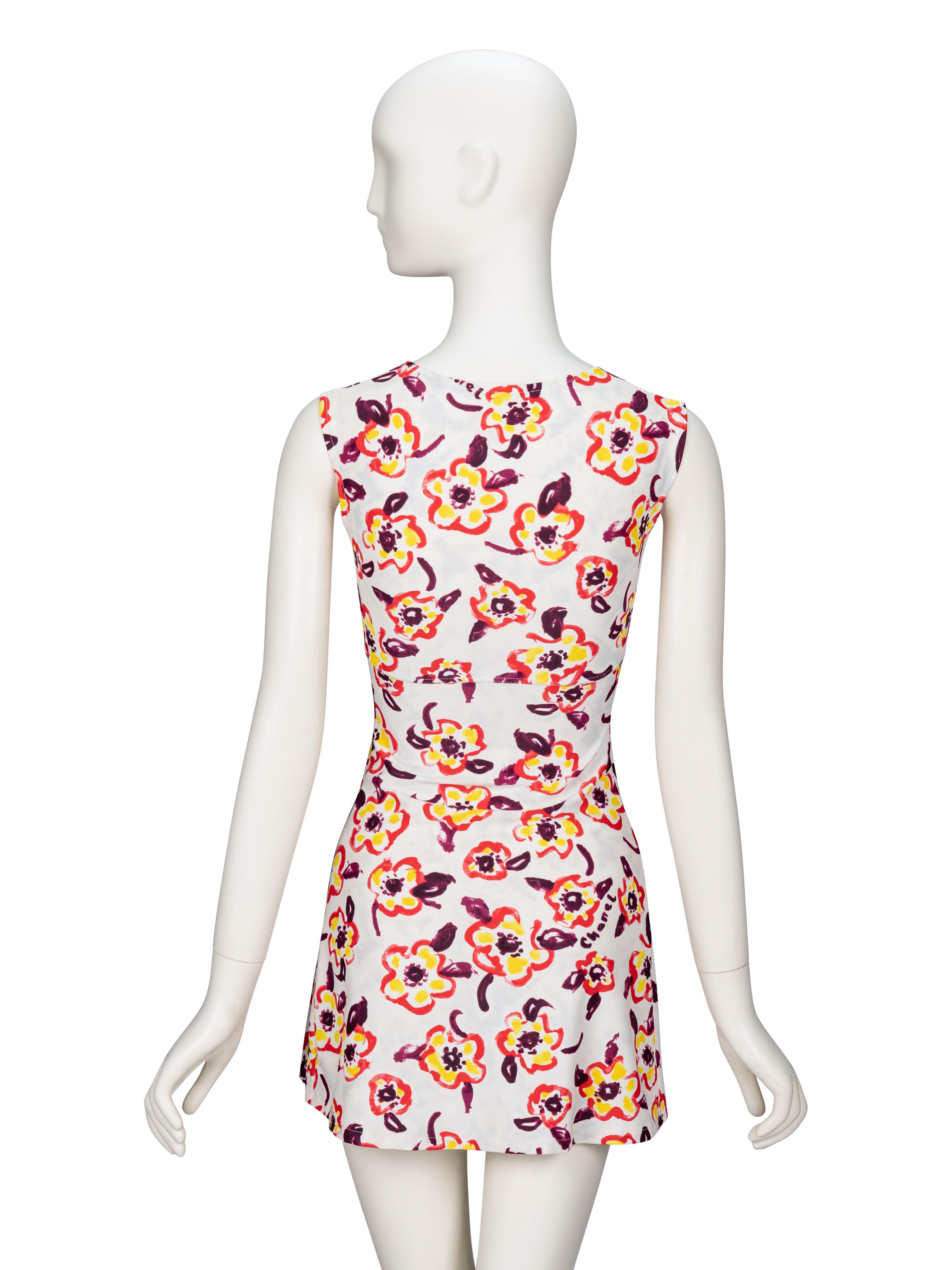 Chanel, Floral-Print Dress