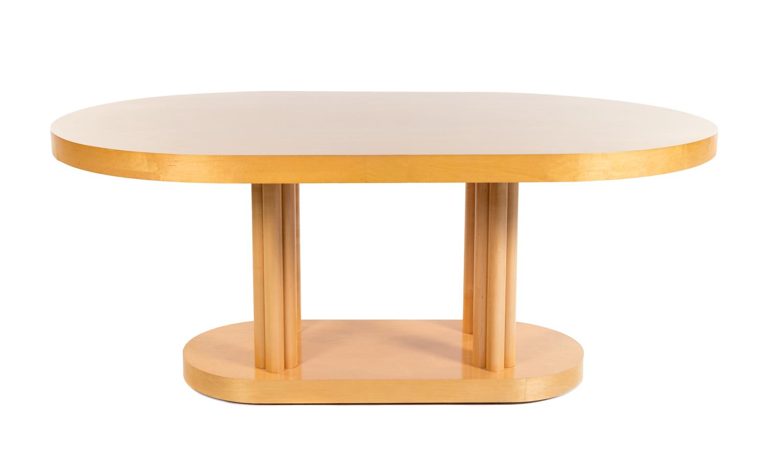 A Contemporary Maple Dining Suite