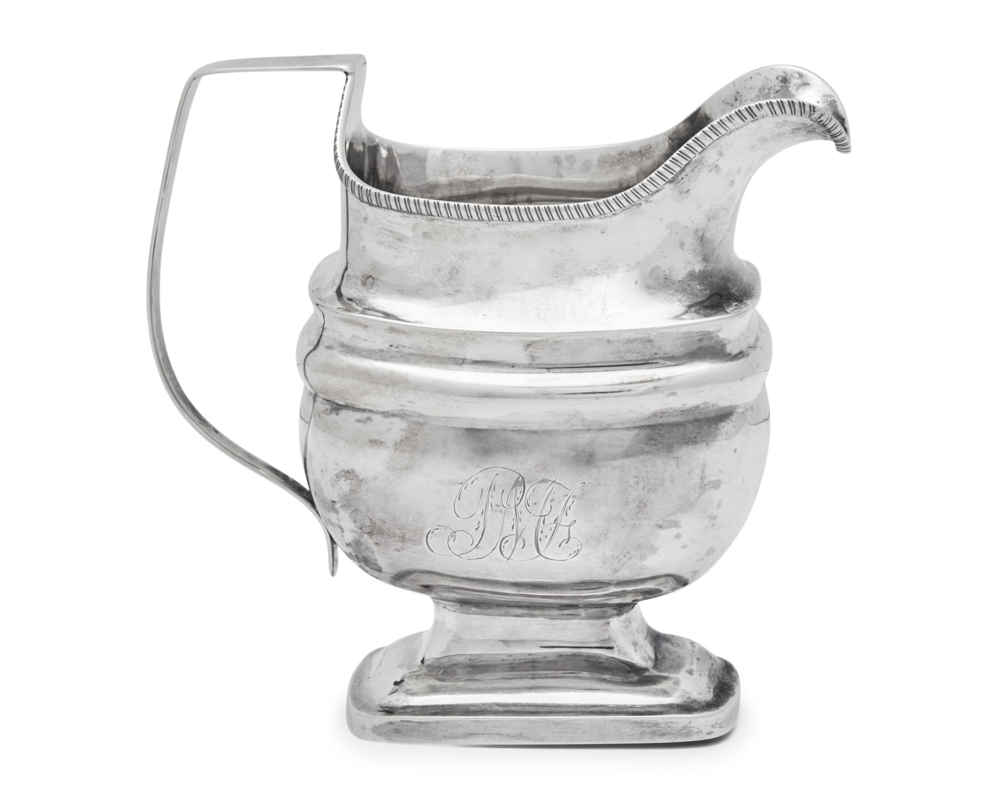 A Federal Silver Creamer