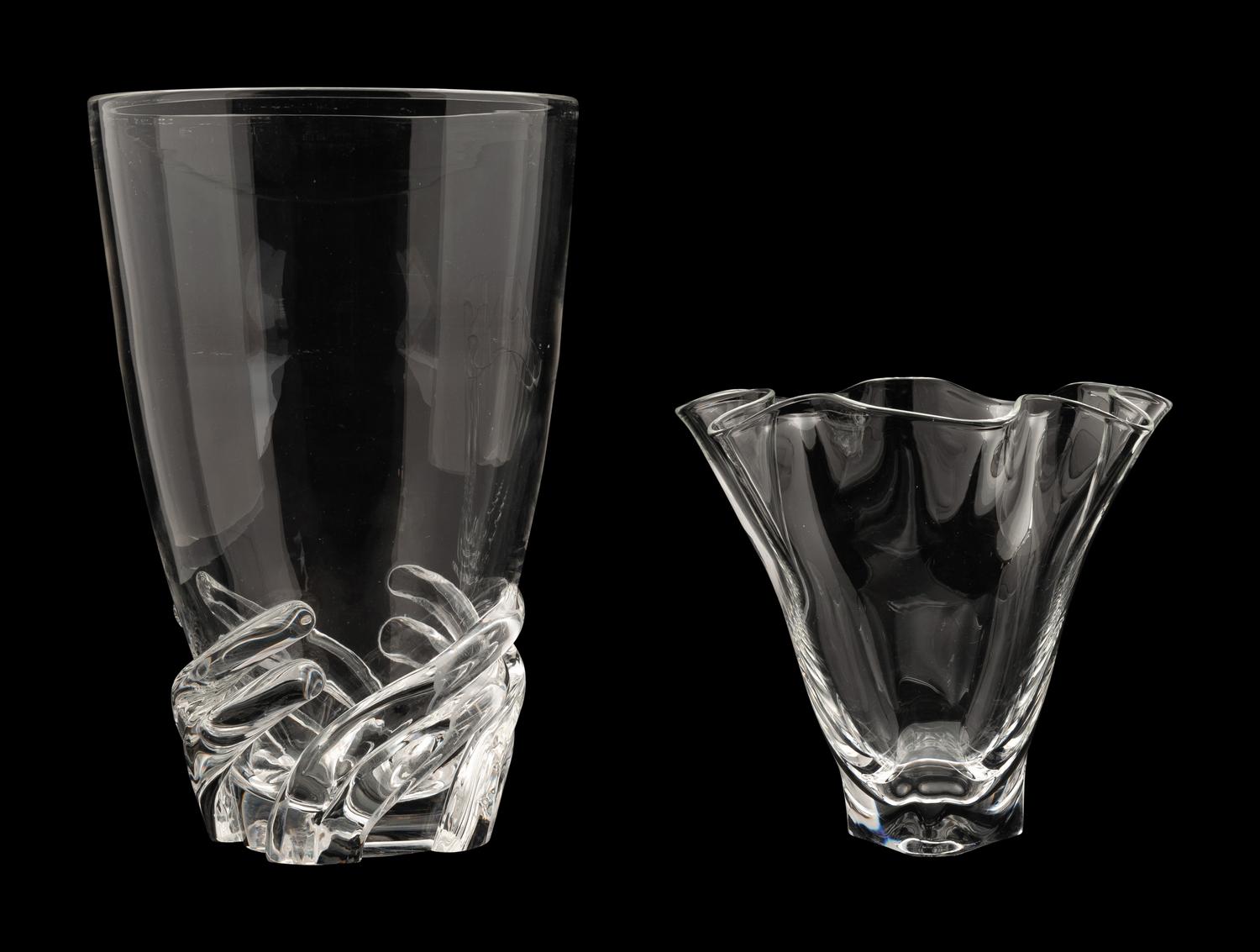 Two Steuben Glass Vases