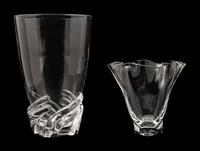 Two Steuben Glass Vases