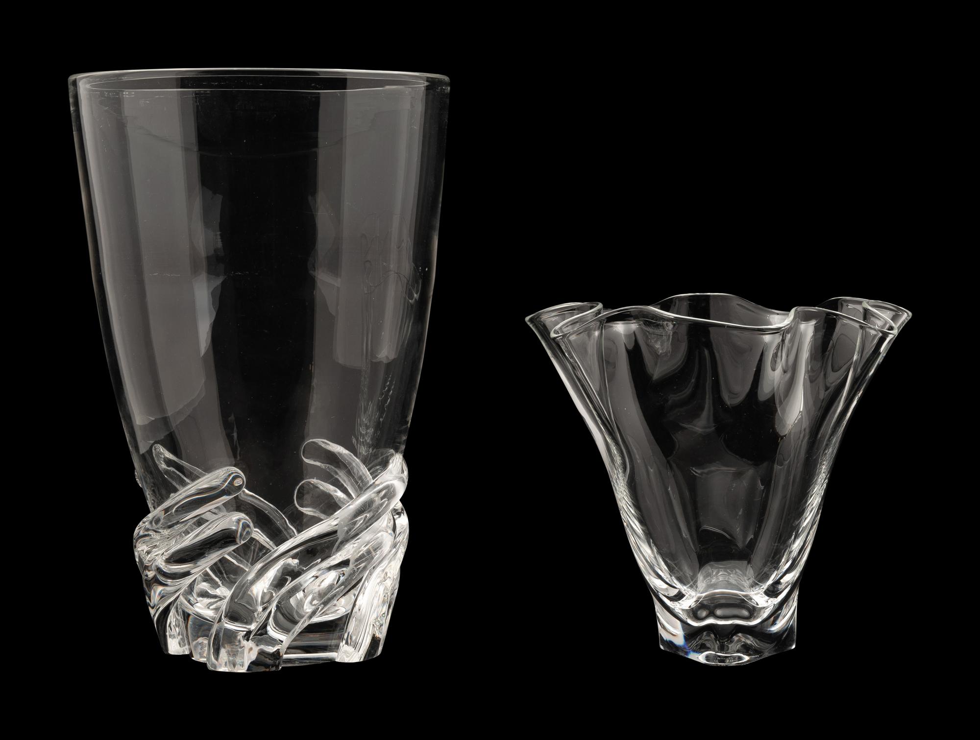 Two Steuben Glass Vases