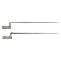Two US Model 1819 Hall Rifle Socket Bayonets