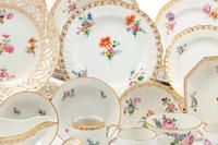 A Berlin (K.P.M.) Porcelain Dinner Service