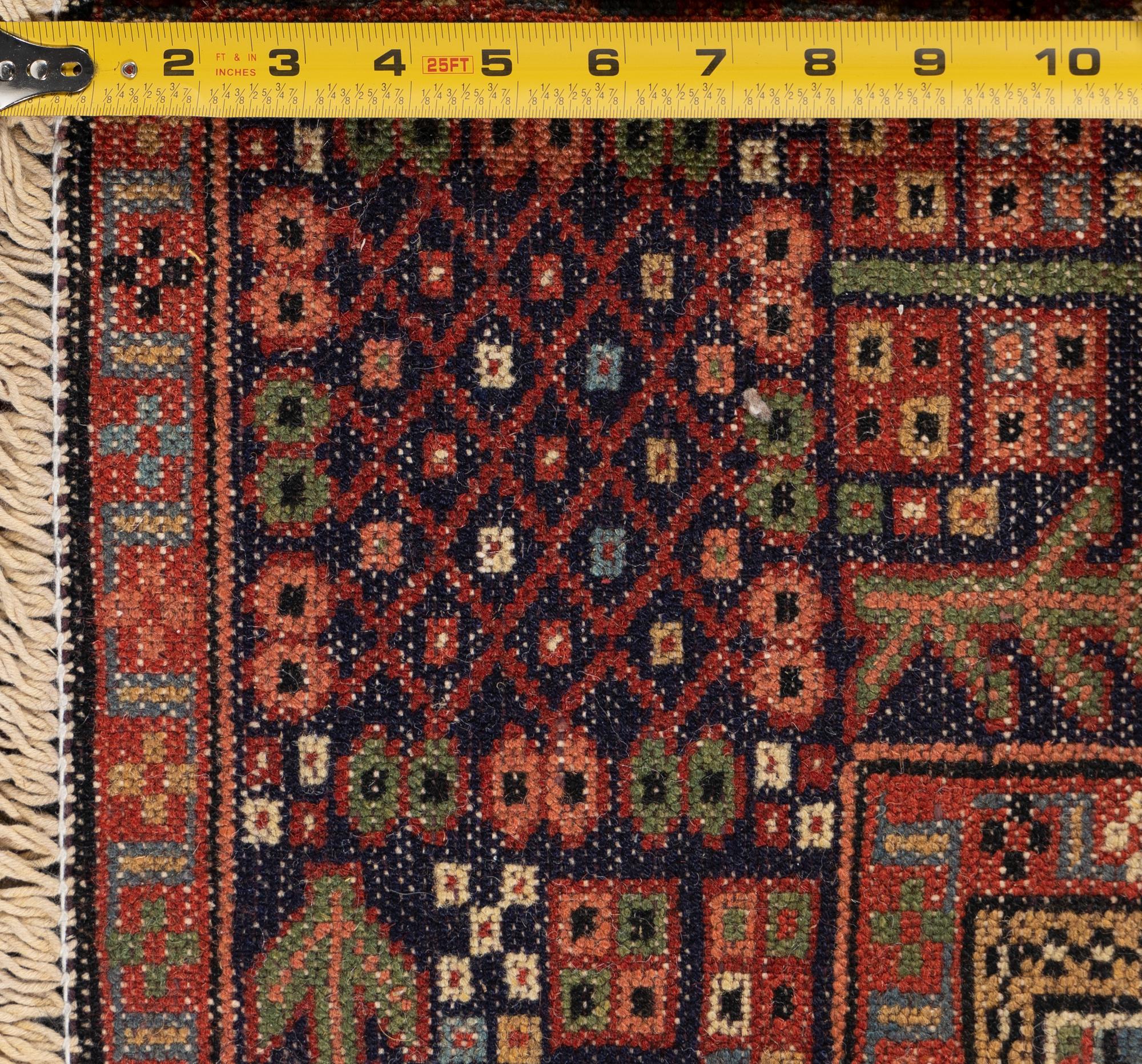 A Hamadan Wool Rug