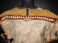 Kiowa Beaded Hide Dress