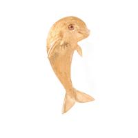 Frank J. Golden, Yellow Gold Dolphin Brooch