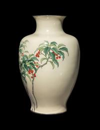 A Japanese Light Yellow Ground Cloisonn é Jar