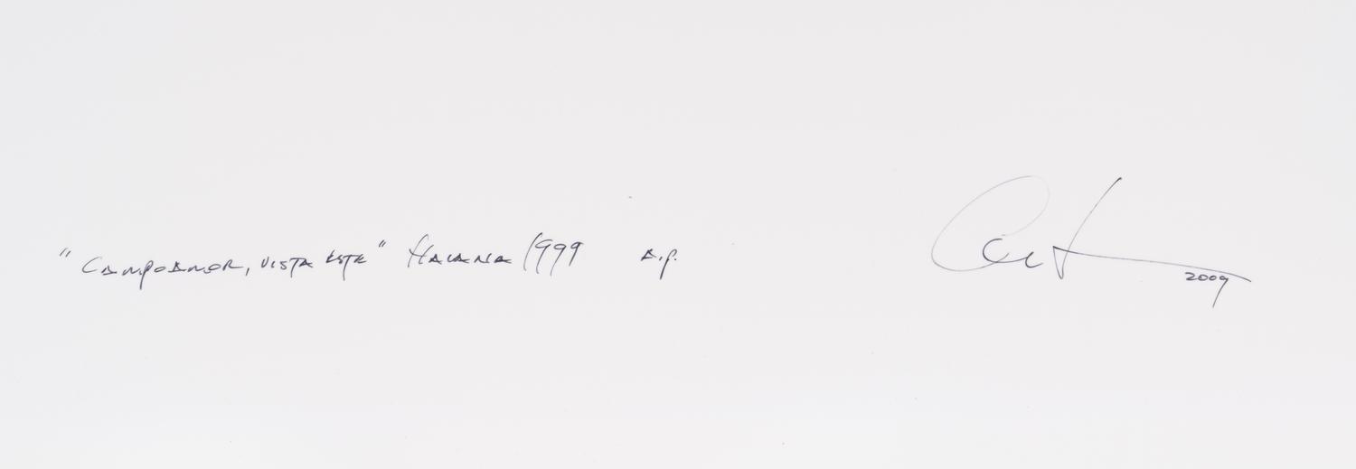Campo Amor Vista Este, Havana, 1999; printed 2009
