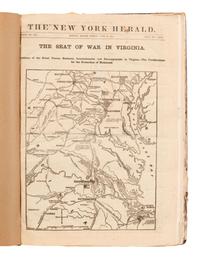 [CIVIL WAR]. Civil War-date issues of the New York Herald , New York Times , & New York Tribune .