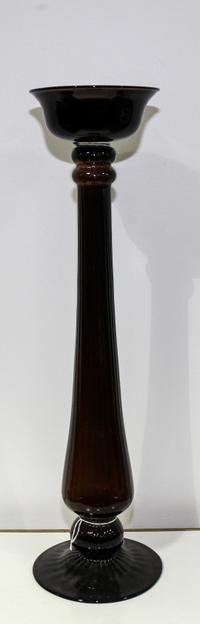 A Murano Glass Pricket Height 26 1/2 inches.