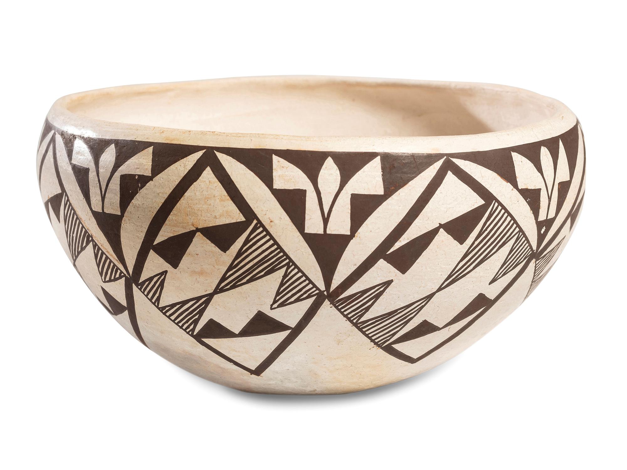 Acoma Pottery Chili Bowl