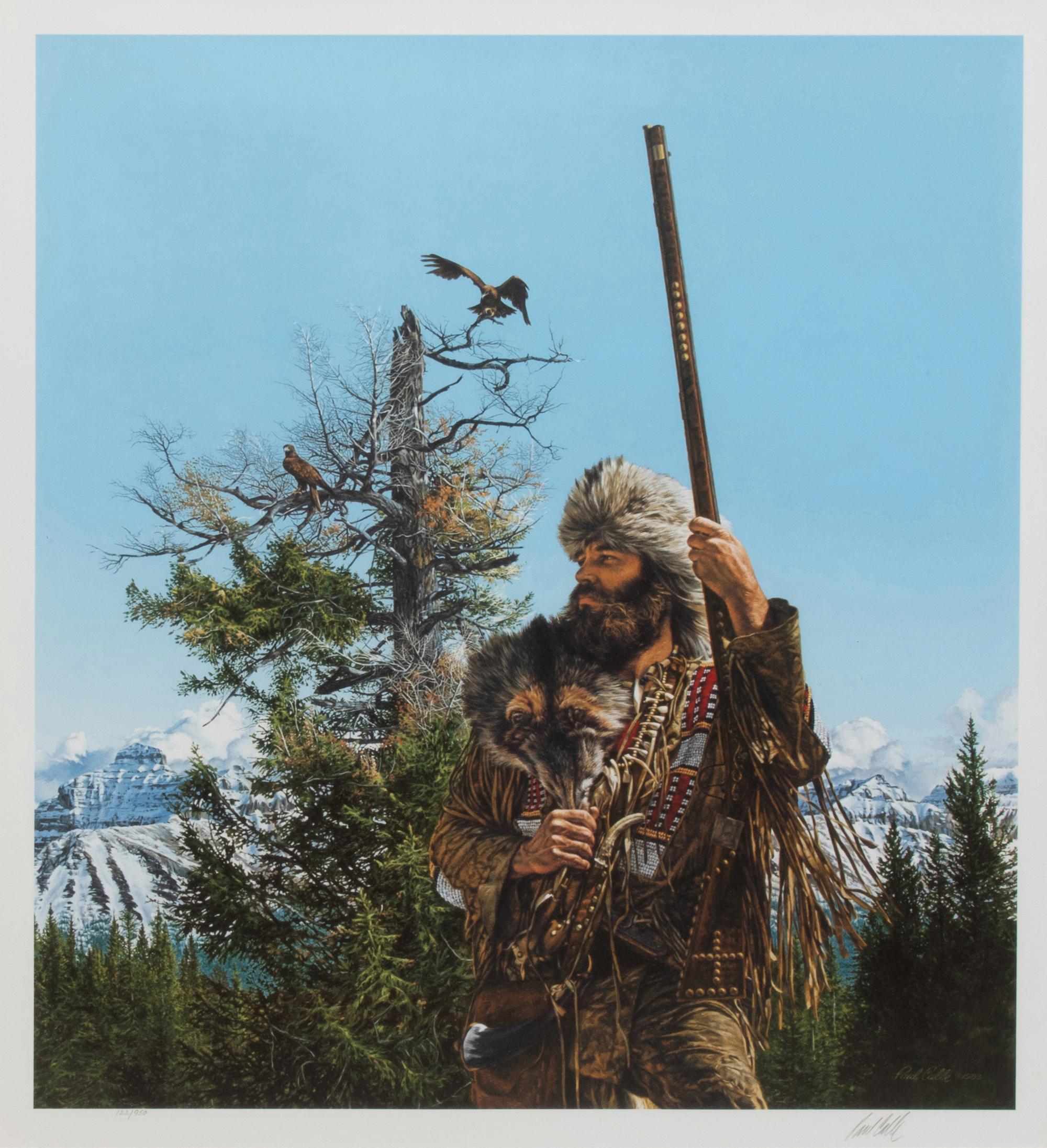 A Collection of Seven Framed Western Prints