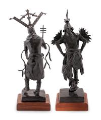 Two Works: Mountain Spirits Dancer , edition 2/15, 1976 and Horsetail Dance , edition 2/15, 1981