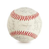 A Group 1984 Chicago Cubs Items (Including Team Signed Autograph Baseball)