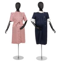 Two Givenchy Haute Couture Maternity Dresses, c.1984