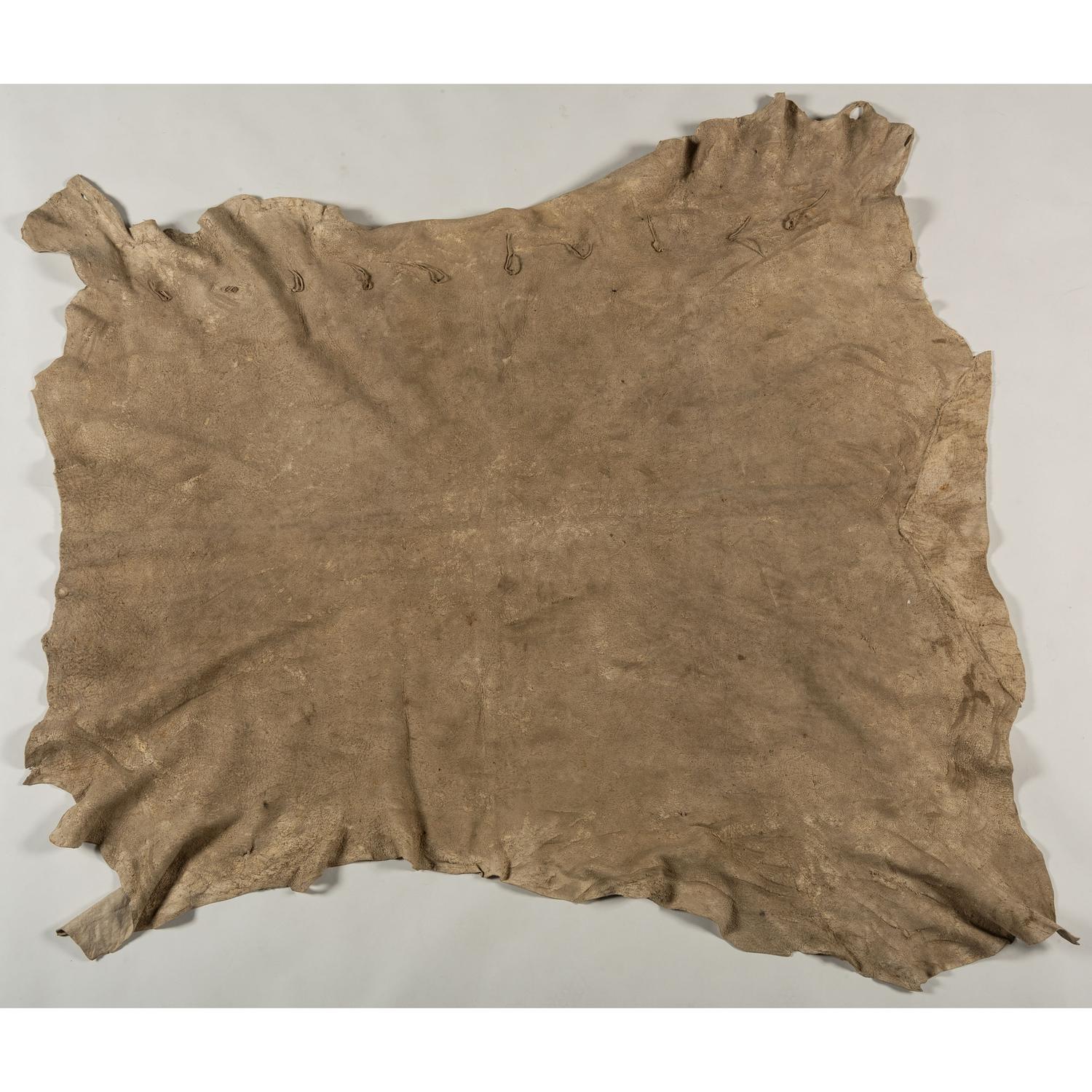 Apsáalooke Painted Elk Hide Robe