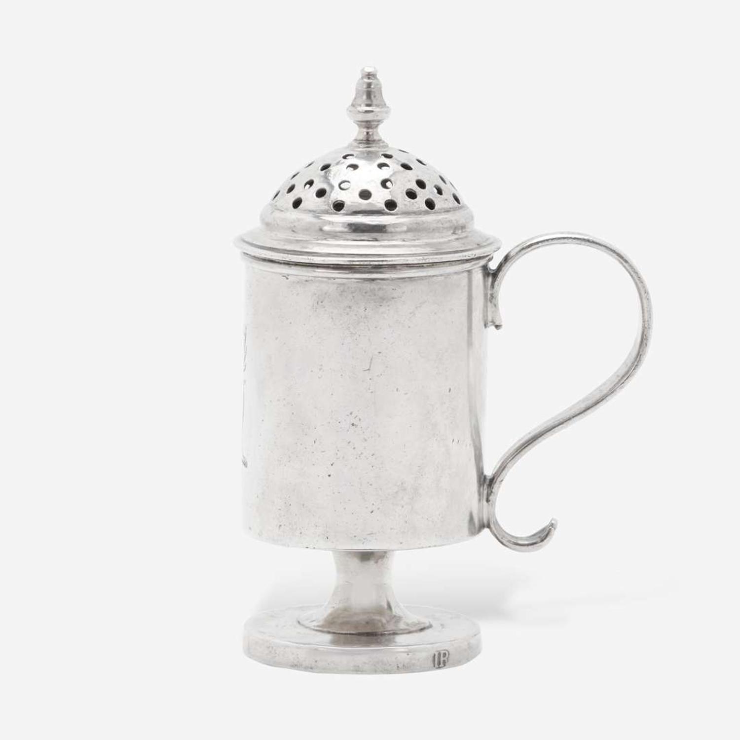 A silver dredger Joseph Richardson, Sr. (1711-1784), Philadelphia, PA, circa 1740-1750