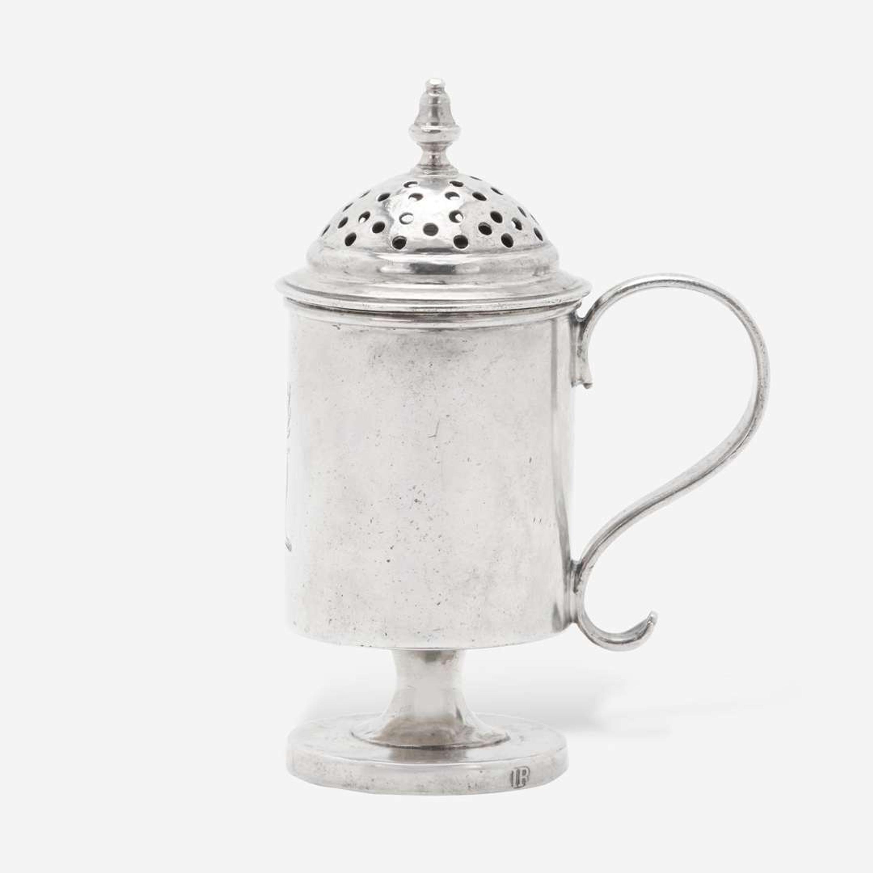 A silver dredger Joseph Richardson, Sr. (1711-1784), Philadelphia, PA, circa 1740-1750