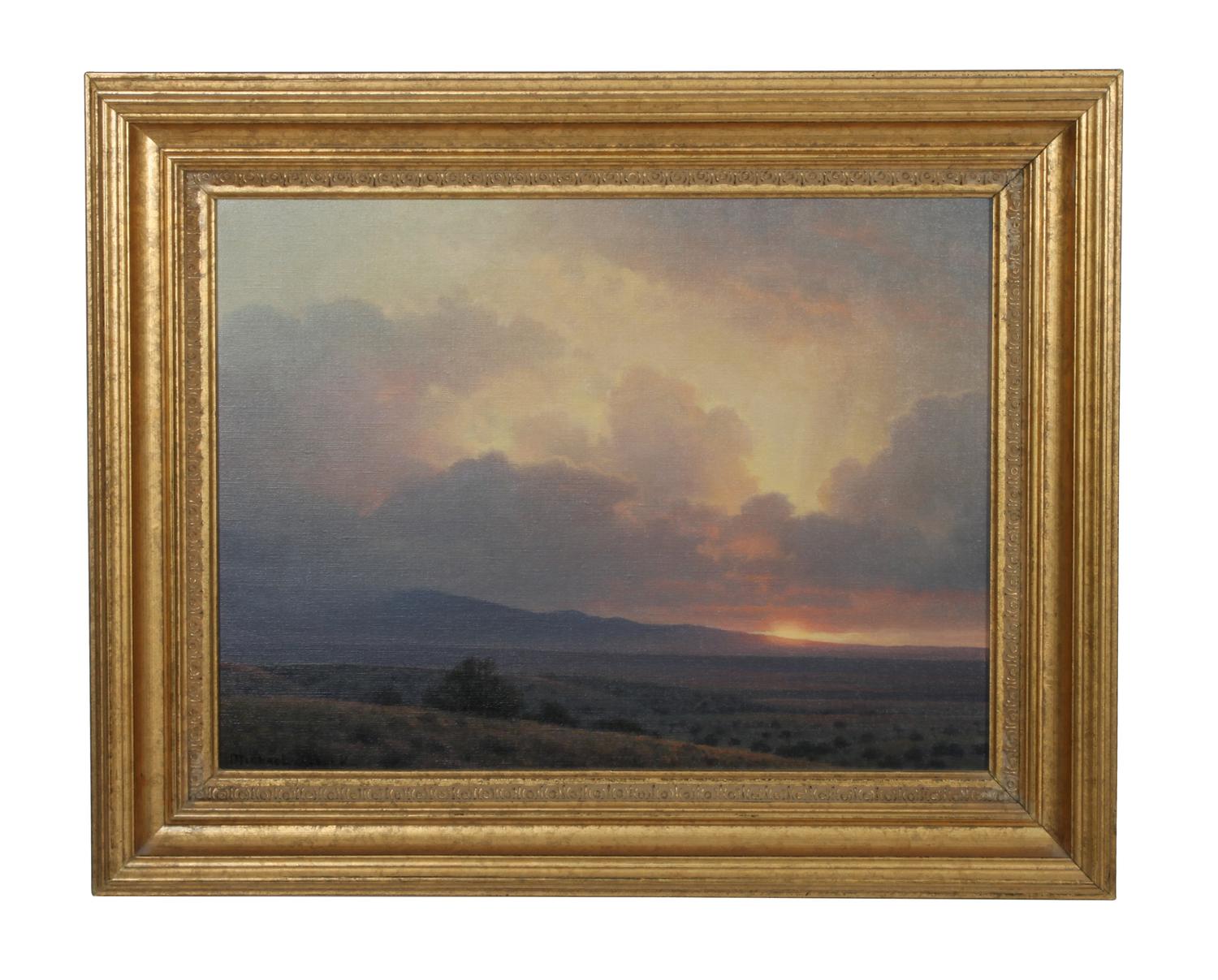 Michael Stack, (American, b. 1947), Sunset Near Cerrillon, 1991